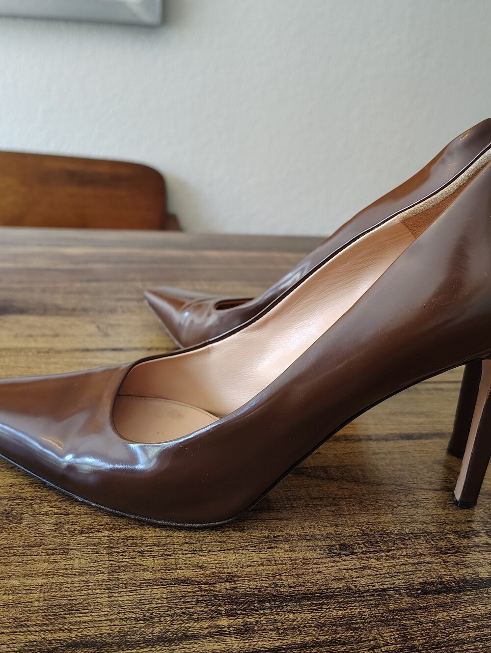Gianvito Rossi Brown Square Toe Pump Women’s Heels EU 36.5